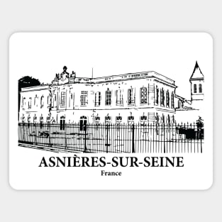 Asnières-sur-Seine - France Magnet